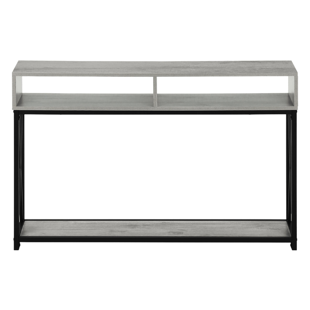 Table console en MDF/stratifié et métal - I 3572-3573-3574