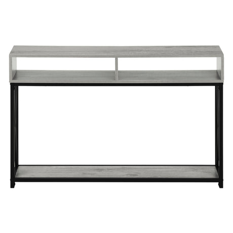 Table console en MDF/stratifié et métal - I 3572-3573-3574