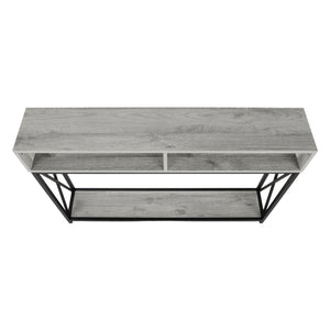 Table console en MDF/stratifié et métal - I 3572-3573-3574