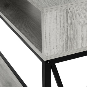 Table console en MDF/stratifié et métal - I 3572-3573-3574