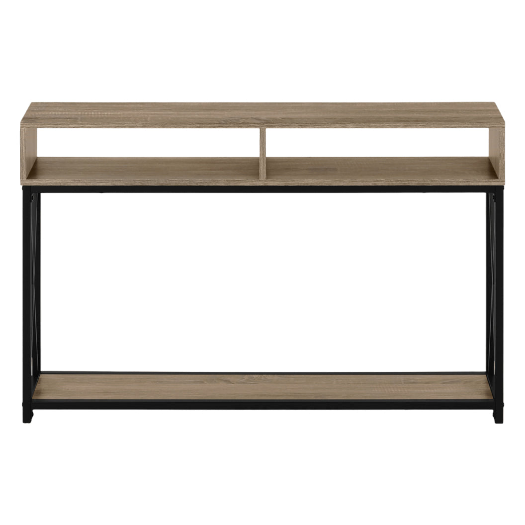 Table console en MDF/stratifié et métal - I 3572-3573-3574