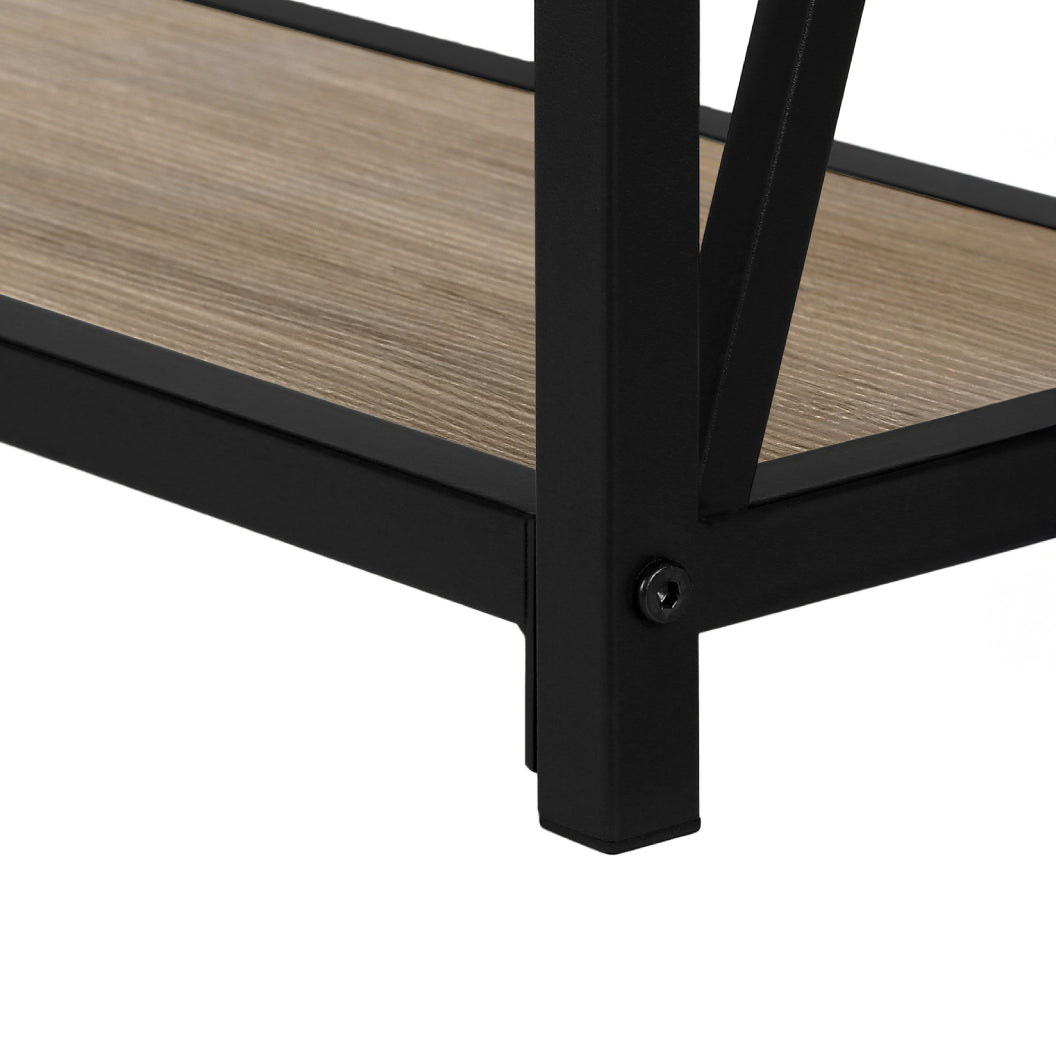 Table console en MDF/stratifié et métal - I 3572-3573-3574