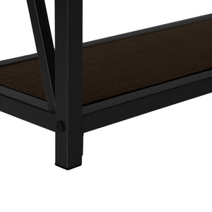 Table console en MDF/stratifié et métal - I 3572-3573-3574