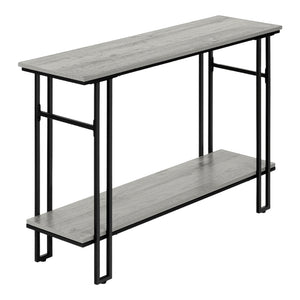 Table console en MDF/stratifié et métal - I 3576-3577