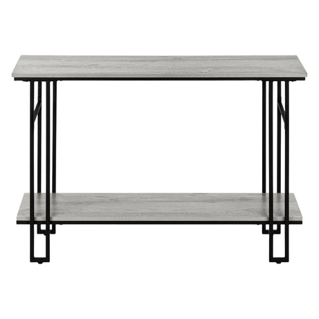 Table console en MDF/stratifié et métal - I 3576-3577