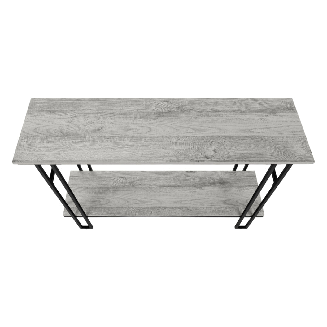 Table console en MDF/stratifié et métal - I 3576-3577