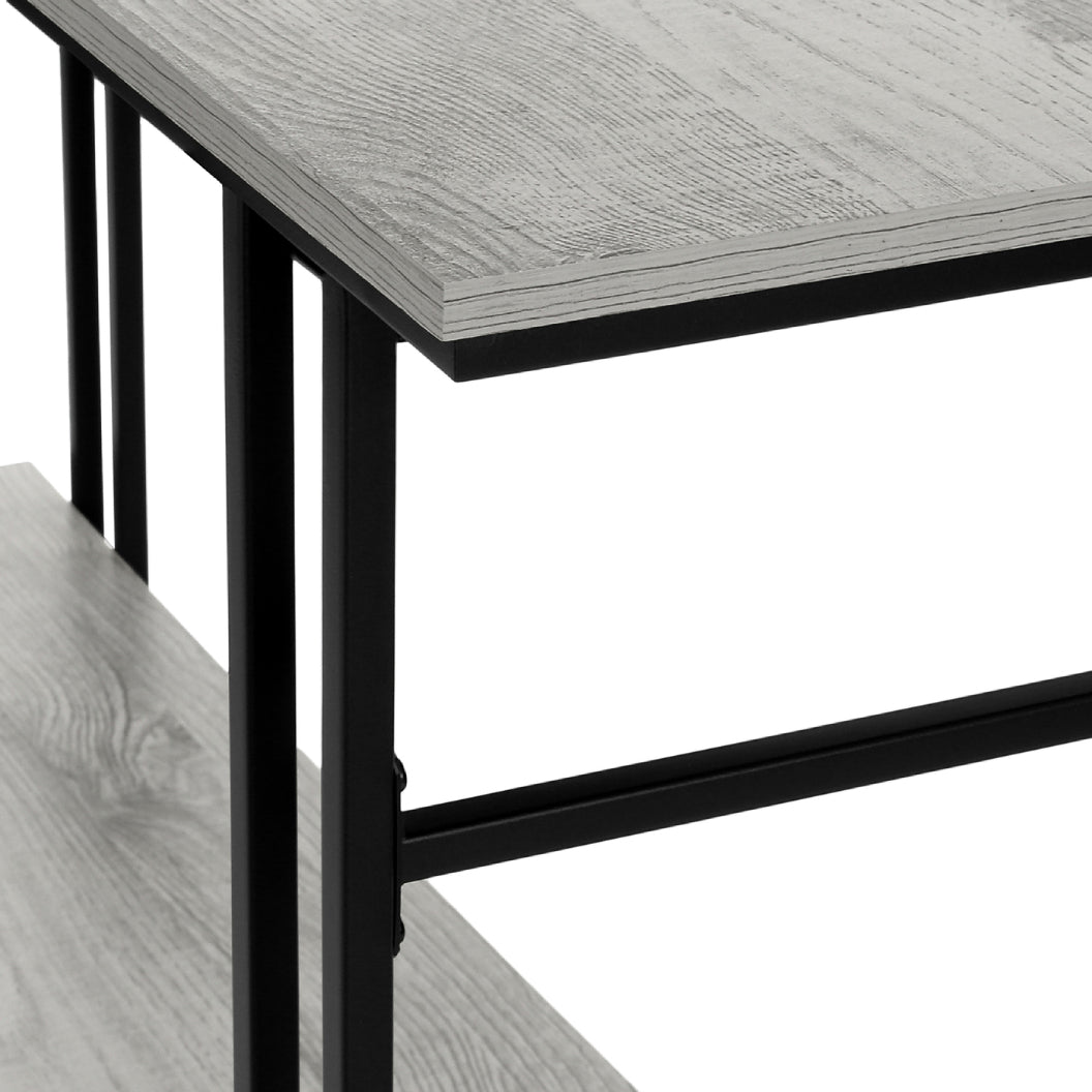 Table console en MDF/stratifié et métal - I 3576-3577