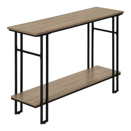 Table console en MDF/stratifié et métal - I 3576-3577