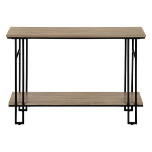 Table console en MDF/stratifié et métal - I 3576-3577