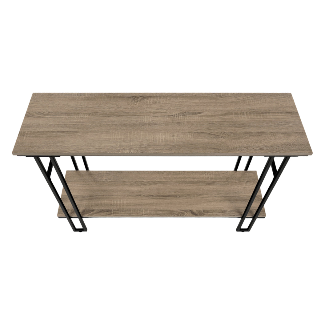 Table console en MDF/stratifié et métal - I 3576-3577