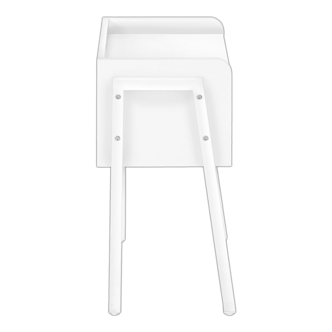 Table d'appoint en MDF/stratifié et métal - I 3583-3594