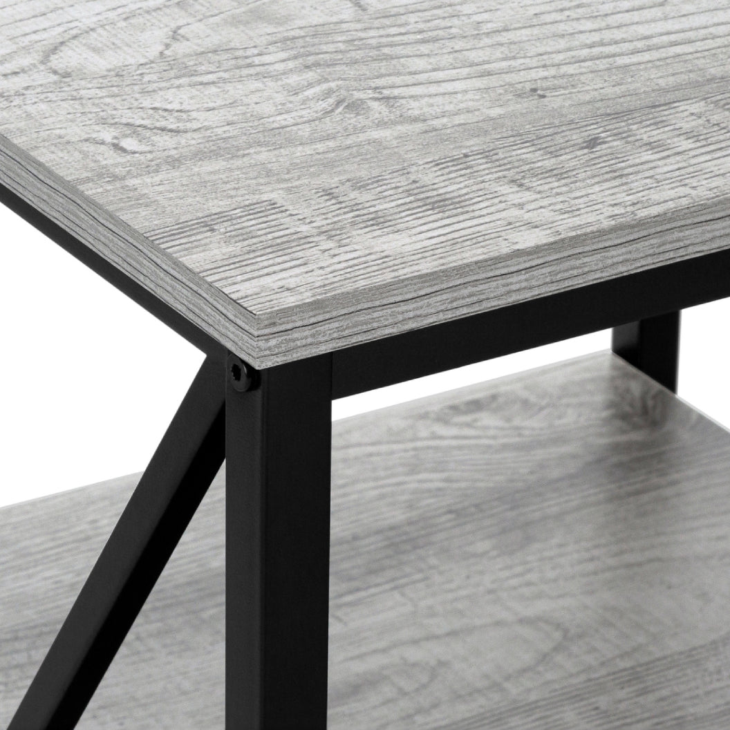 Table d'appoint en MDF/stratifié et métal - I 3596-3597-3599