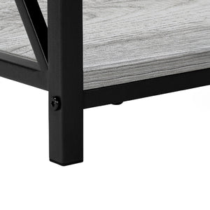 Table d'appoint en MDF/stratifié et métal - I 3596-3597-3599