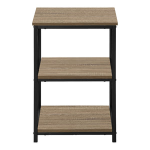 Table d'appoint en MDF/stratifié et métal - I 3596-3597-3599