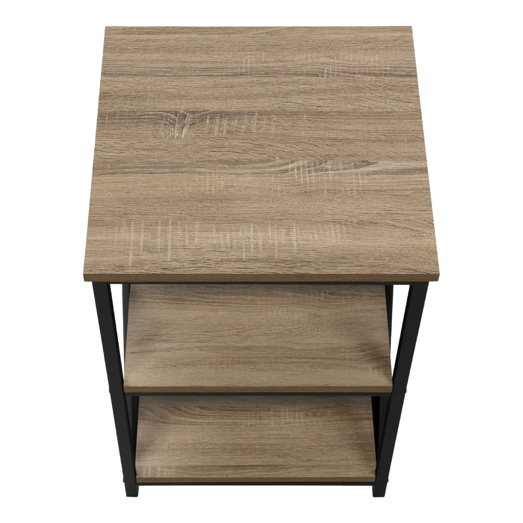 Table d'appoint en MDF/stratifié et métal - I 3596-3597-3599