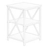 Table d'appoint en MDF/stratifié et métal - I 3596-3597-3599