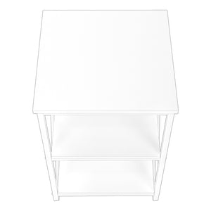 Table d'appoint en MDF/stratifié et métal - I 3596-3597-3599