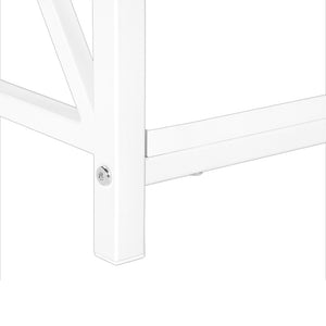 Table d'appoint en MDF/stratifié et métal - I 3596-3597-3599