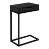 Table d'appoint en MDF/stratifié et métal avec 1 tiroir - I 3600-3601-3602