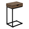 Table d'appoint en MDF/stratifié et métal avec 1 tiroir - I 3600-3601-3602