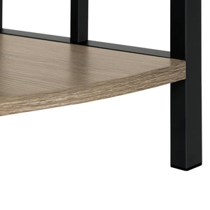 Étagère de coin en métal avec 4 tablettes en MDF/stratifié - I 3610-3611-3612-3613