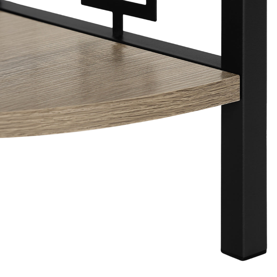 Étagère de coin en métal avec 4 tablettes en MDF/stratifié - I 3621-3622-3623