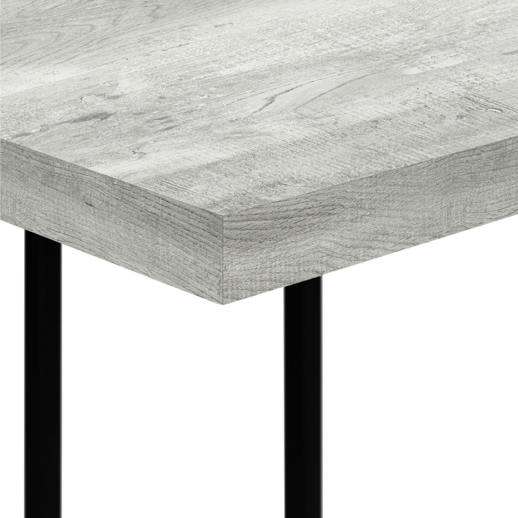 Table d'appoint en MDF/stratifé et métal noir - I 3631-3633-3634-3635