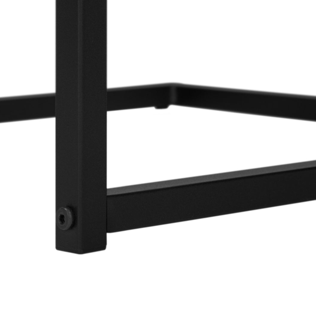 Table d'appoint en MDF/stratifé et métal noir - I 3631-3633-3634-3635