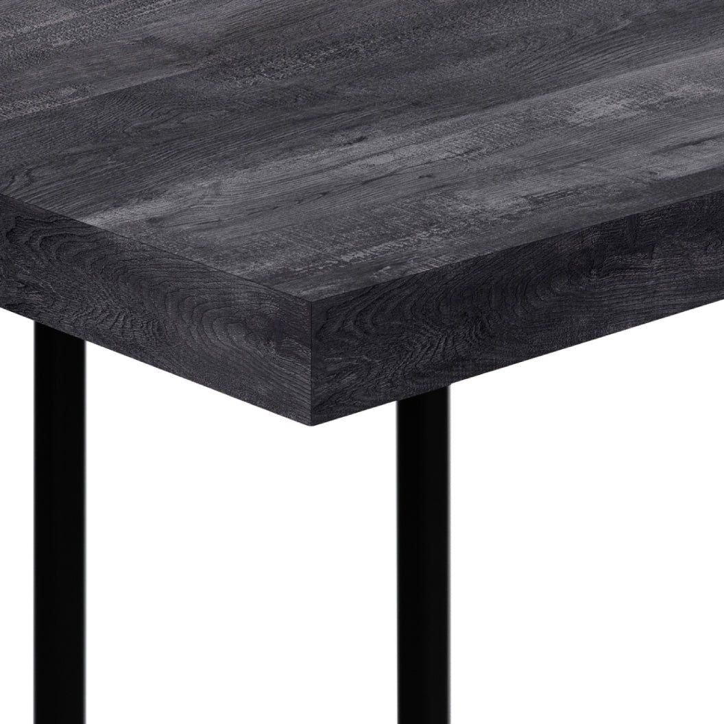 Table d'appoint en MDF/stratifé et métal noir - I 3631-3633-3634-3635