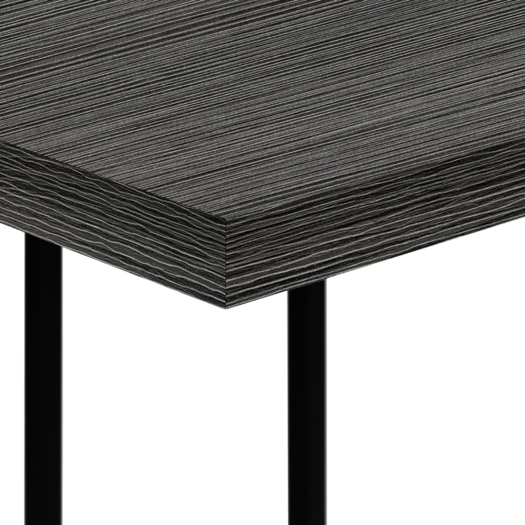 Table d'appoint en MDF/stratifé et métal noir - I 3631-3633-3634-3635