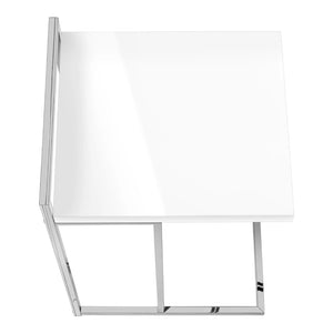 Table d'appoint en MDF/stratifé et métal chromé - I 3636-3640