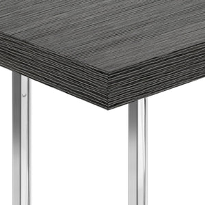 Table d'appoint en MDF/stratifé et métal chromé - I 3636-3640