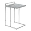 Table d'appoint en MDF/stratifé et métal chromé - I 3636-3640
