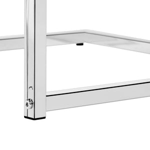 Table d'appoint en MDF/stratifé et métal chromé - I 3636-3640