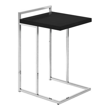 Table d'appoint en MDF/stratifé et métal chromé - I 3636-3640