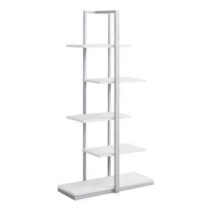 Étagère en métal avec 5 tablettes en MDF/stratifié - I 7232-7233