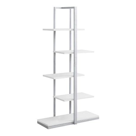 Étagère en métal avec 5 tablettes en MDF/stratifié - I 7232-7233