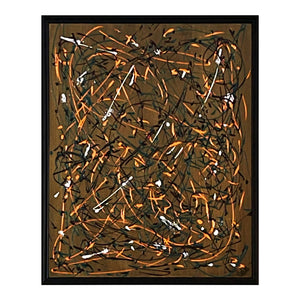 Toile 17 x 21,25 po avec un cadre noir - Pêle-Mêle