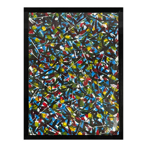 Toile 20 x 26 po avec un cadre noir - Le Cerisier