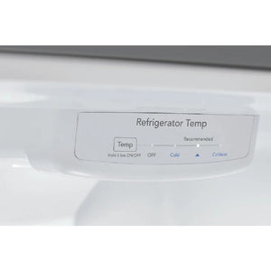 Réfrigérateur congélateur haut Inox 24 po, 10 pi³ -