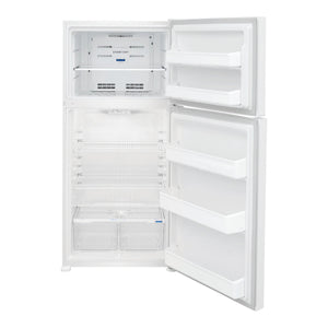 Réfrigérateur congélateur haut Blanc 30po