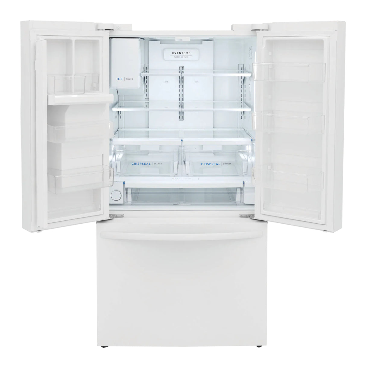 Réfrigérateur portes françaises Blanc 36po