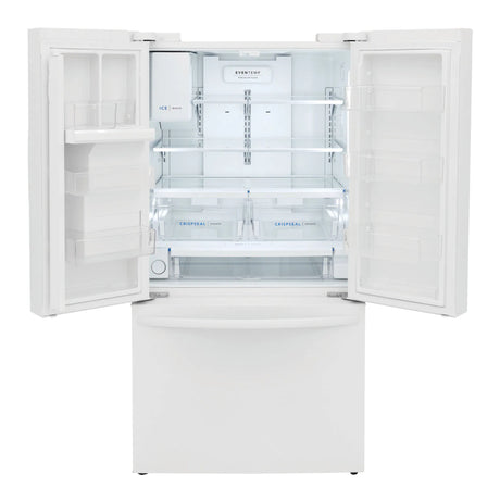 Réfrigérateur portes françaises Blanc 36po