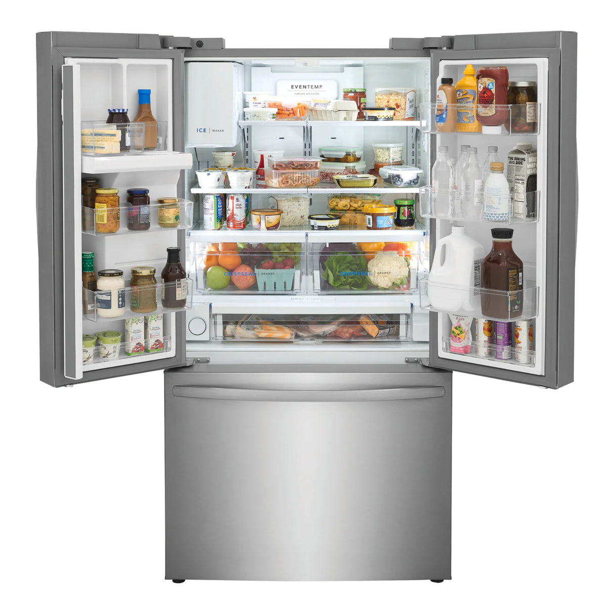 Réfrigérateur portes françaises Inox 36po