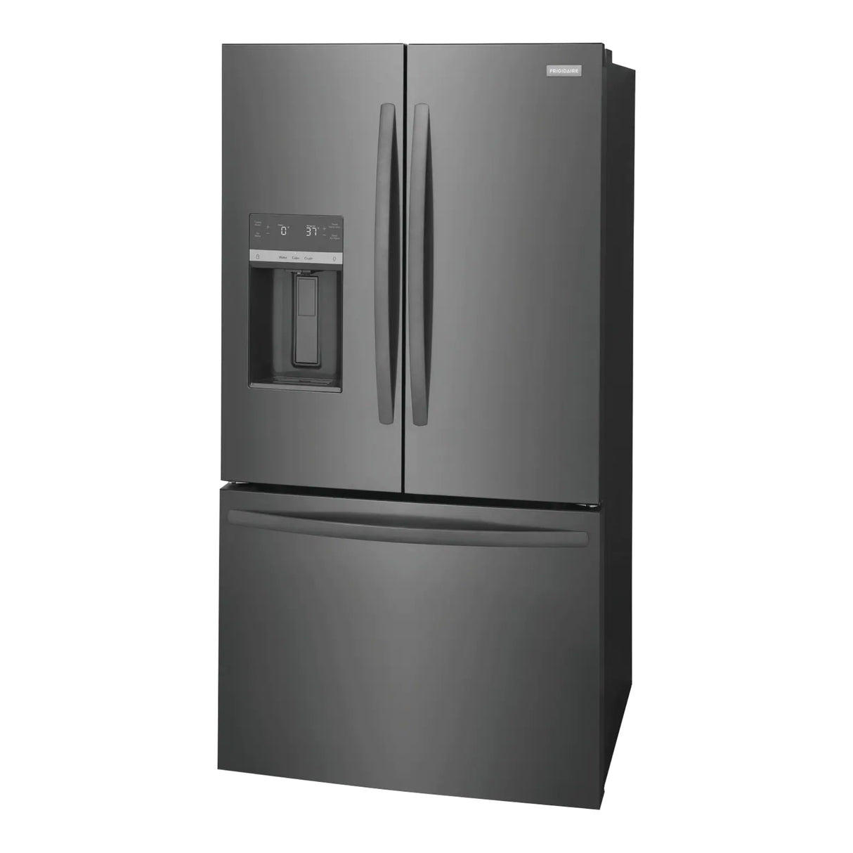 Réfrigérateur portes françaises Inox noir 36po