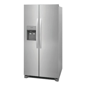 Réfrigérateur côte à côte inox 34po