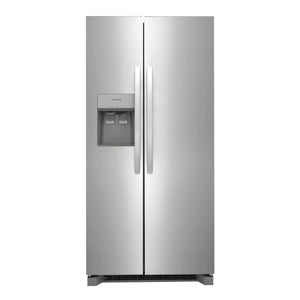 Réfrigérateur côte à côte inox 34po