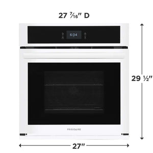 Four encastrable simple 27 po. 3,8 pi³ Blanc