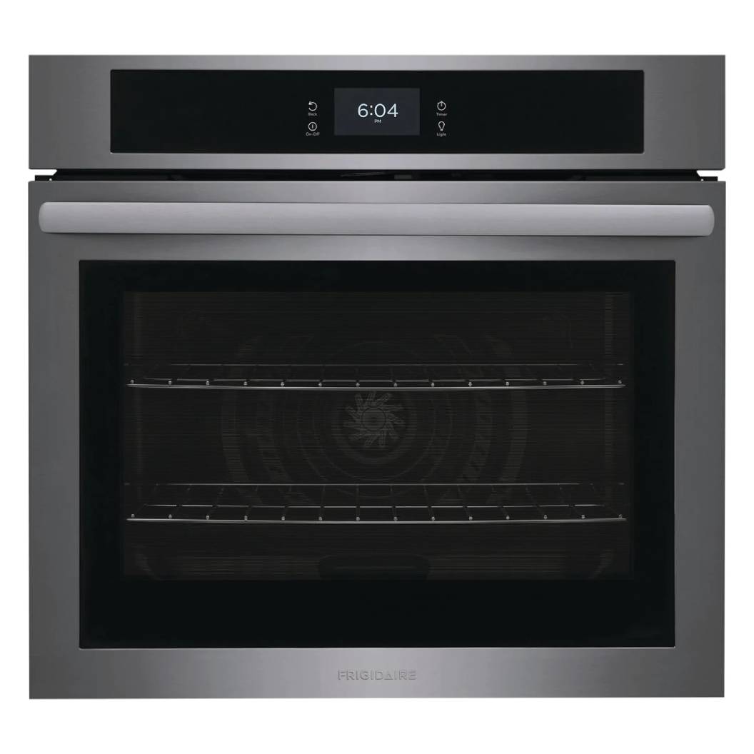 Four encastrable simple 30 po. 5,3 pi³ Inox noir