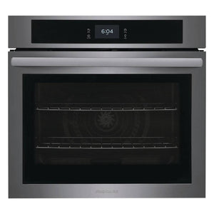 Four encastrable simple 30 po. 5,3 pi³ Inox noir